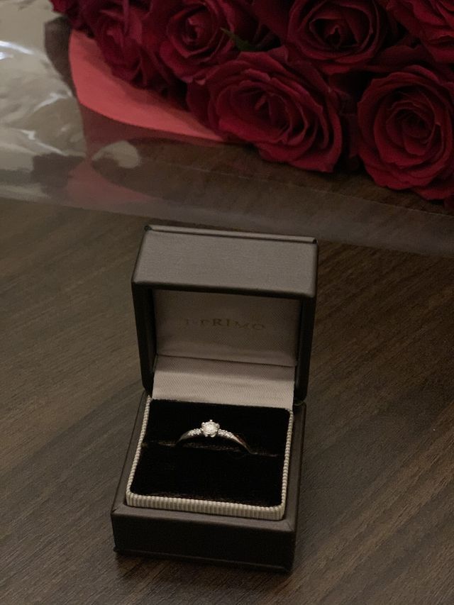 プロポーズしてもらった時の写真です。