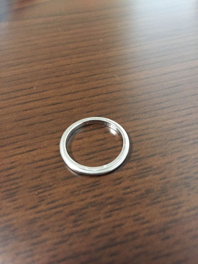 指輪のみの写真です。