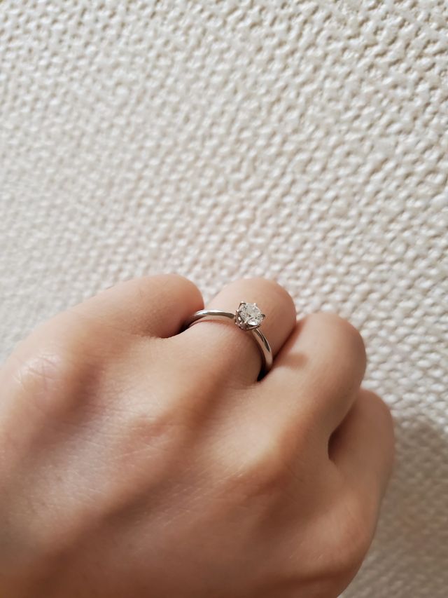 オーソドックスな形を希望しました。