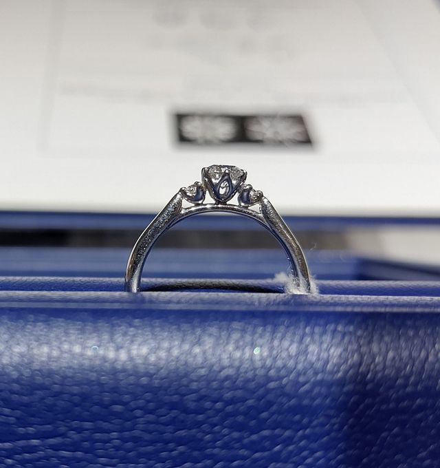 試着後横からの写真