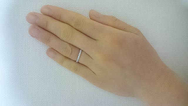 普段身につけてている唯一のブランド品です。