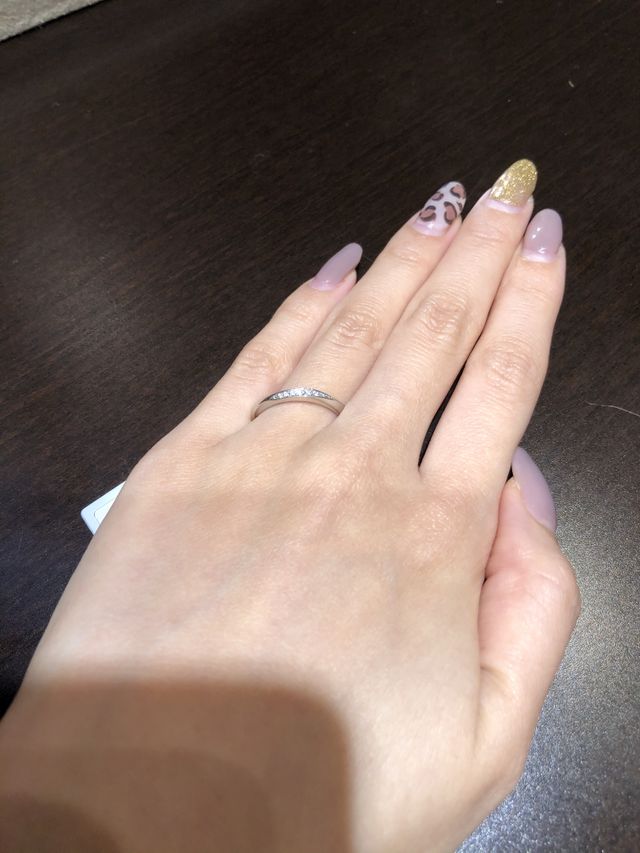 シンプルかつ上質な結婚指輪。