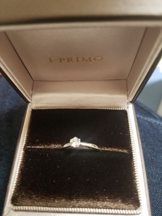 ぴったりなリングが見つかりました。