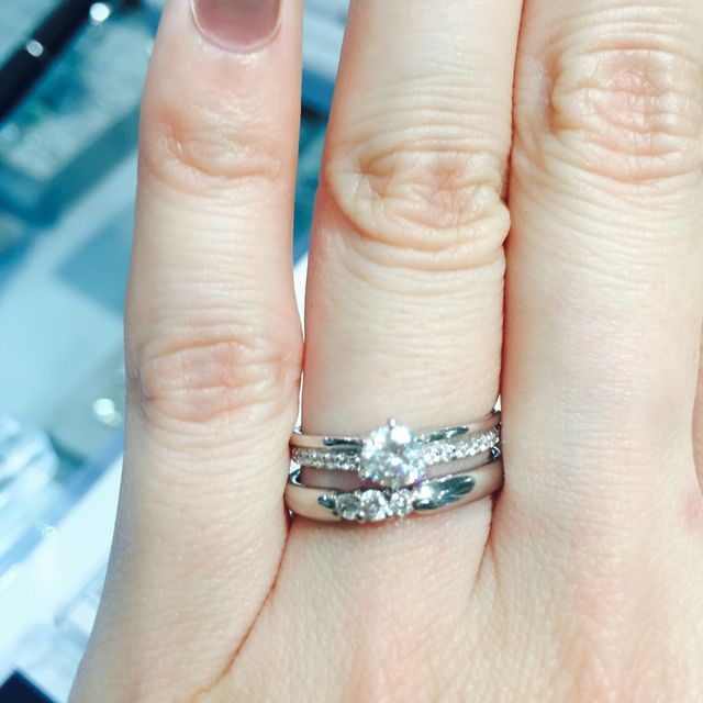 マリッジリングとの相性も見てもらいました！