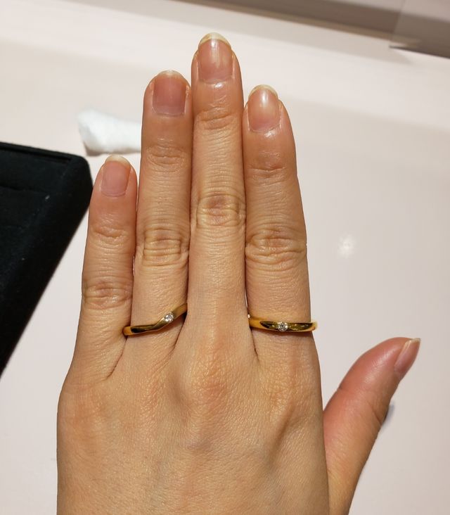 V字とストレートタイプ