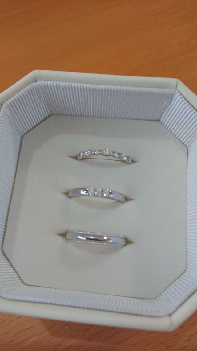 イメージ通りの素敵な指輪を選ぶことができました！