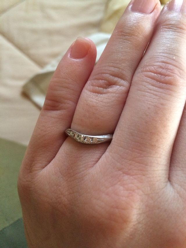 私の様な太くて短い指でも、輝きはアッシャーです！笑