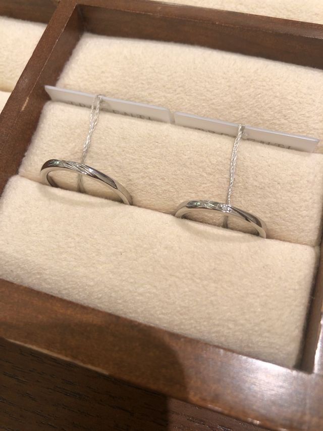 ダイヤモンドの輝きが他のものよりも増して見えました