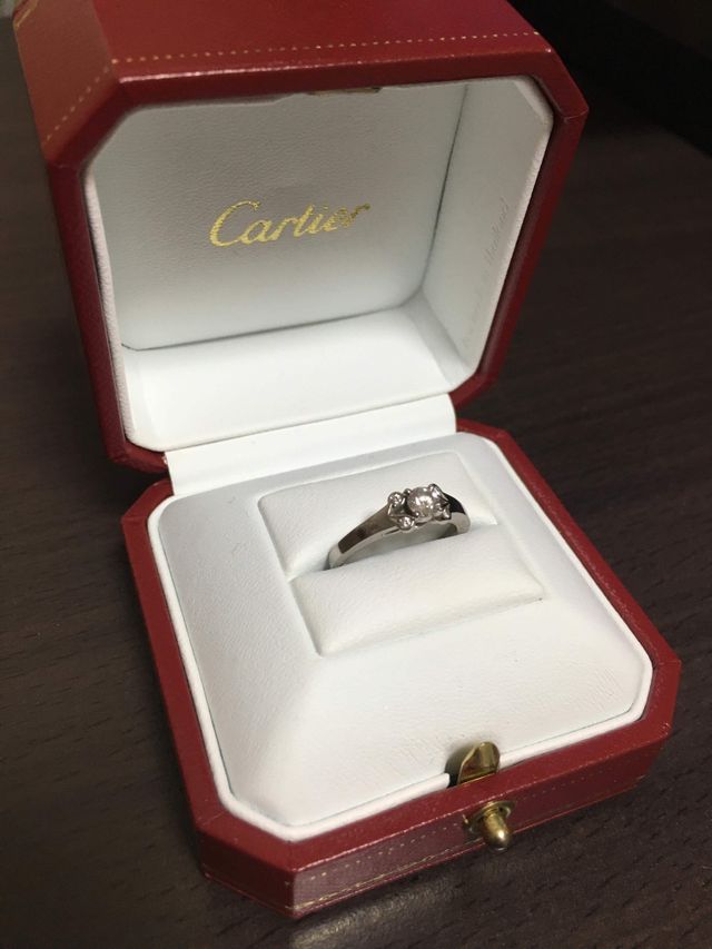 カルティエ・バレリーナのエンゲージリング