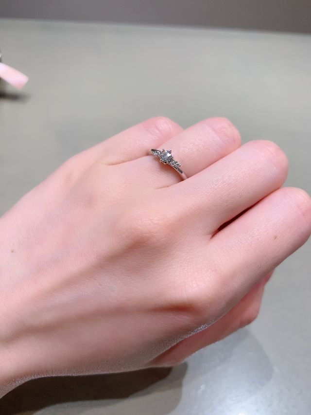 婚約指輪、アステローペ、8号