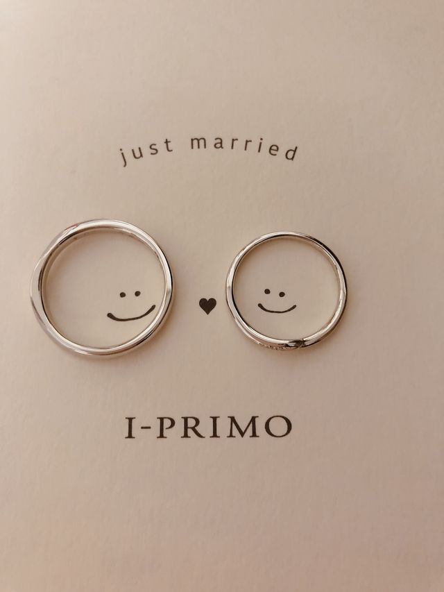 結婚指輪♡
