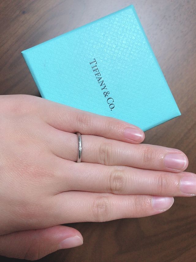 憧れのティファニーで購入しました！