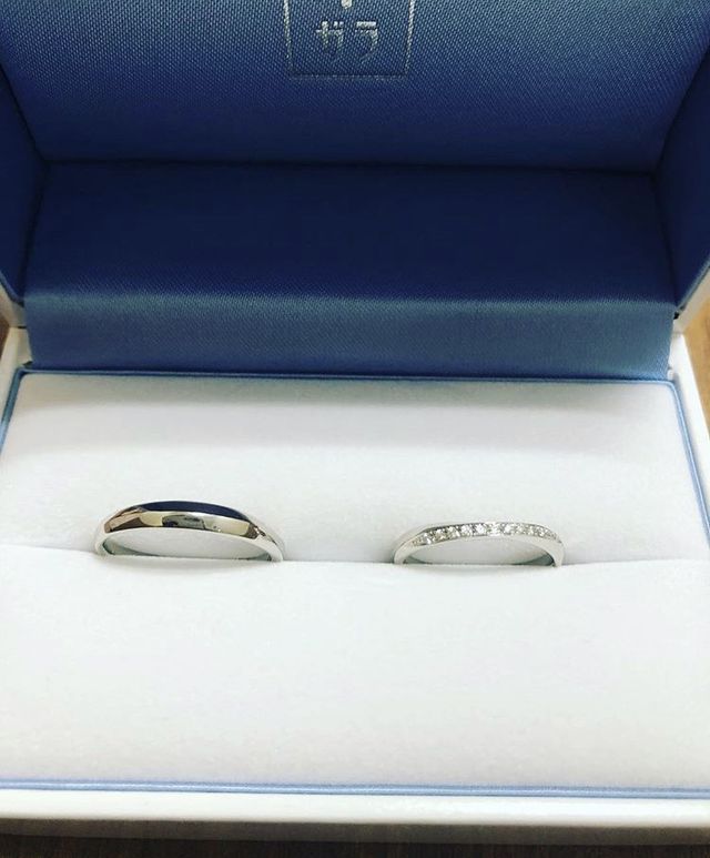 たくさんの種類から希望のもの、ペアで合うものを選びました。