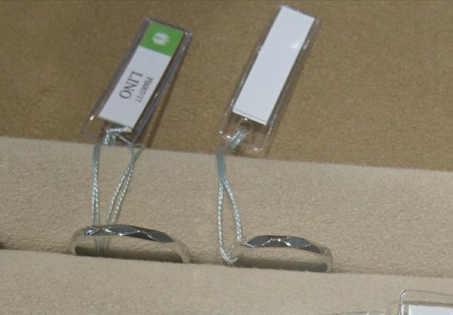 試着するために出していただいた時の写真です。