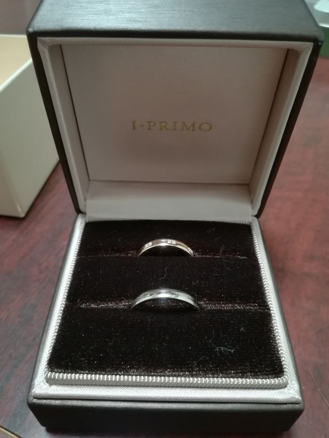 着ける前なのでピカピカです⭐