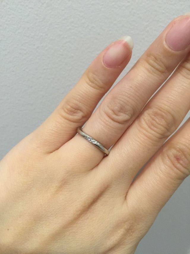 朝葉という名前が付いているリングです