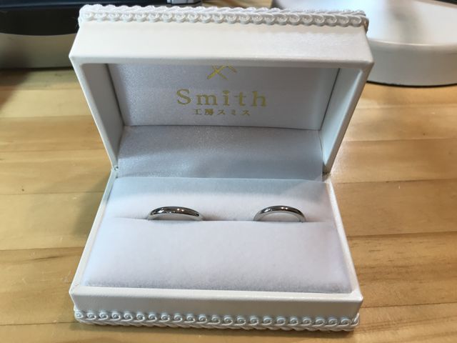 リングピローもいただけました。