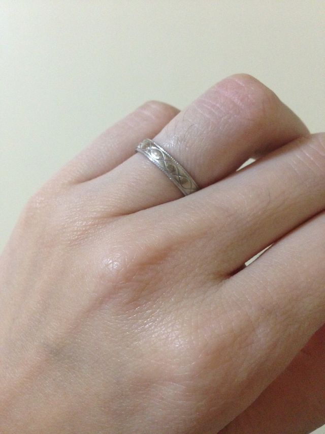 リング装着時（アップ）