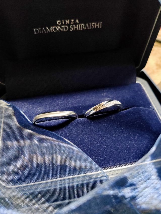 右がレディース、左がメンズ