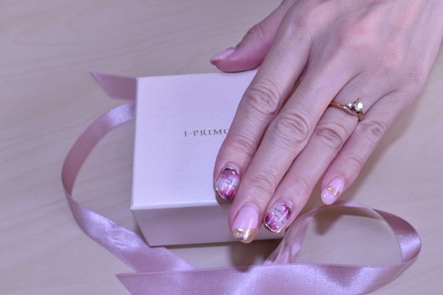 2人でこだわって選んだ世界に一つのリングになりました。