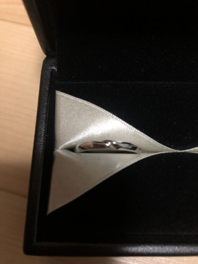 結婚指輪の写真となります。