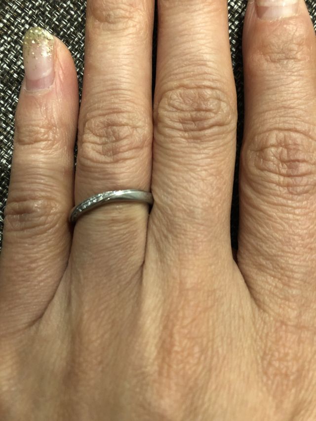 結婚してから毎日着用している指輪