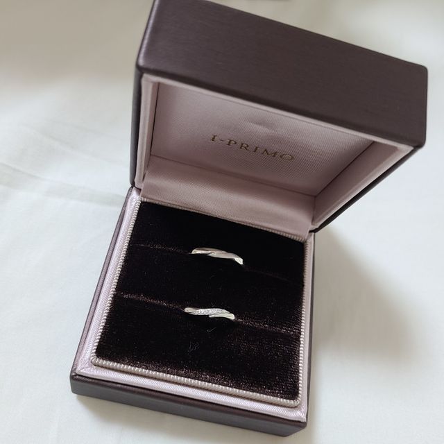 ペアの結婚指輪です！