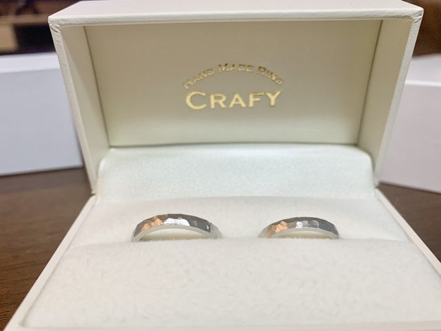 自分で作った指輪を一生つけていられる幸せ！