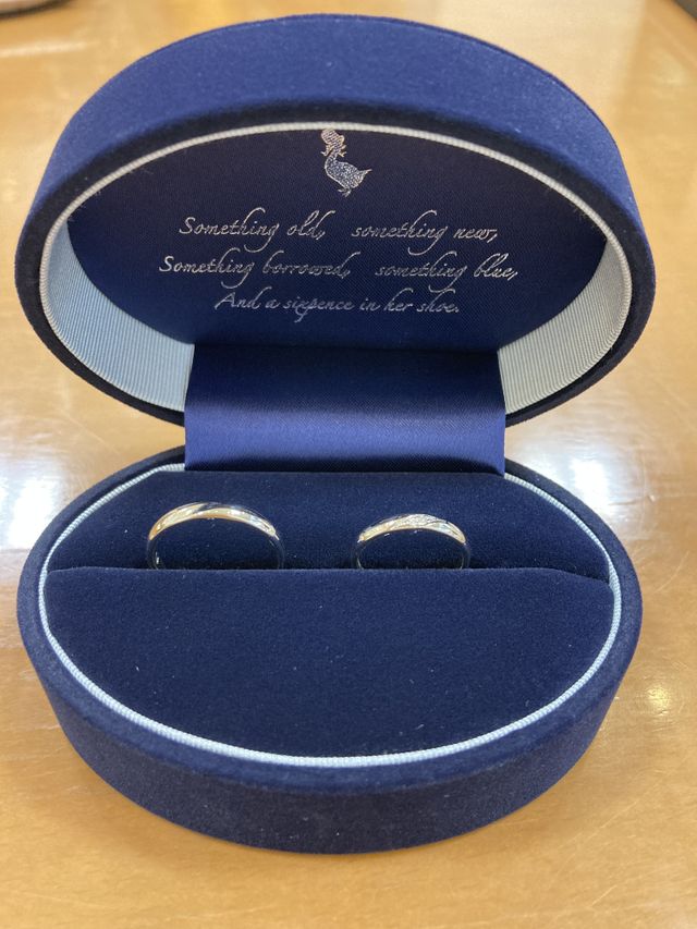 something blueの結婚指輪