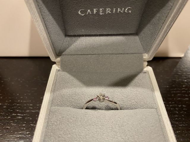 ピンクが入っていて可愛いと思いました