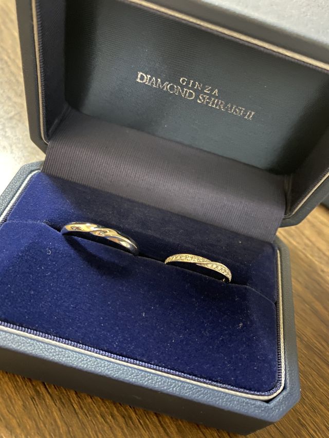 購入した指輪です。