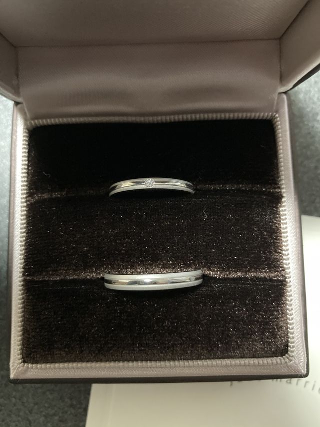 指輪デザイン:ソール
外側：消し加工