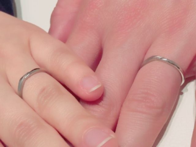 ふたりとも同じデザインにしました。