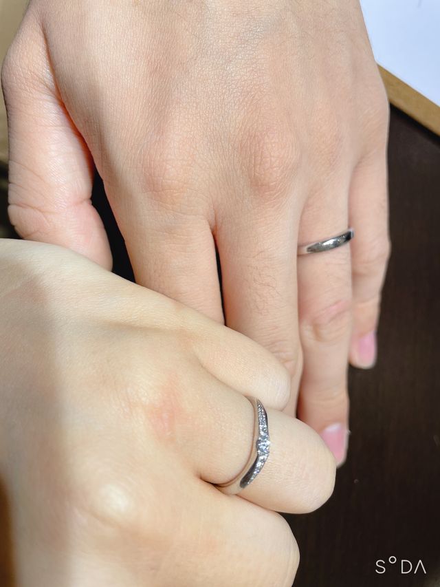 結婚指輪を購入しました