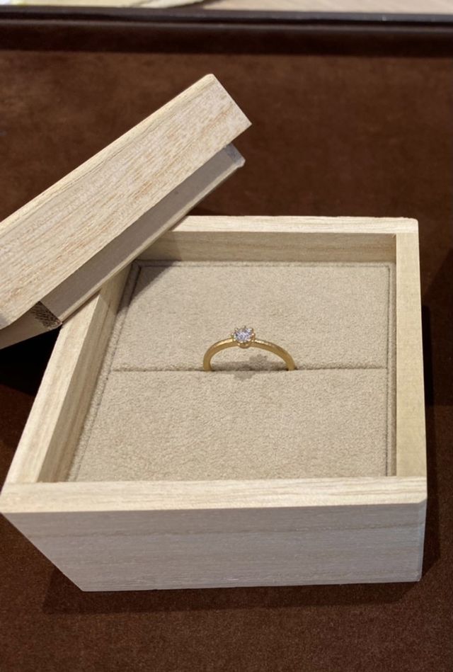 木箱がとってもかわいいです。