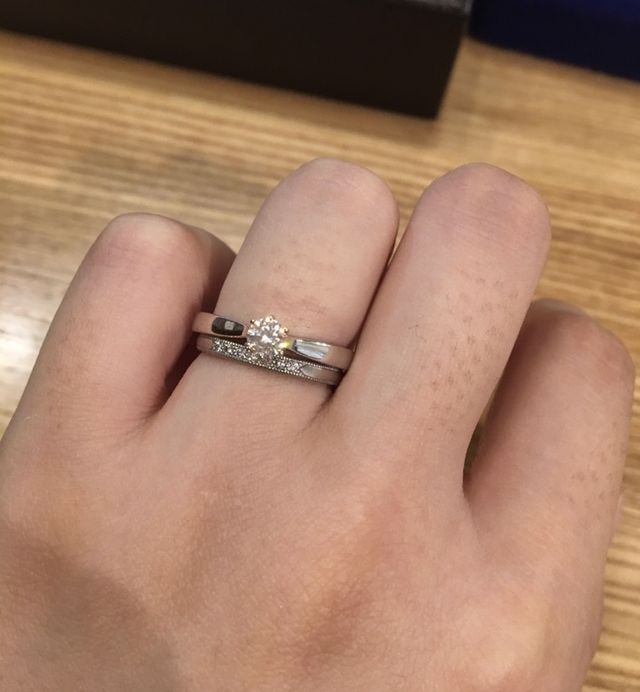 石は旦那の母から頂いたもの。