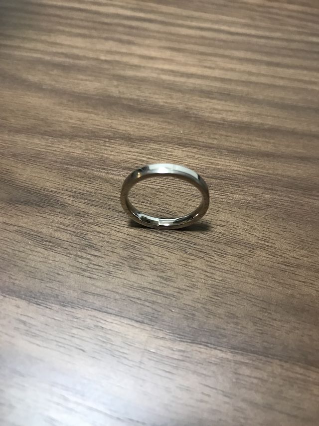 指輪のみの写真です。