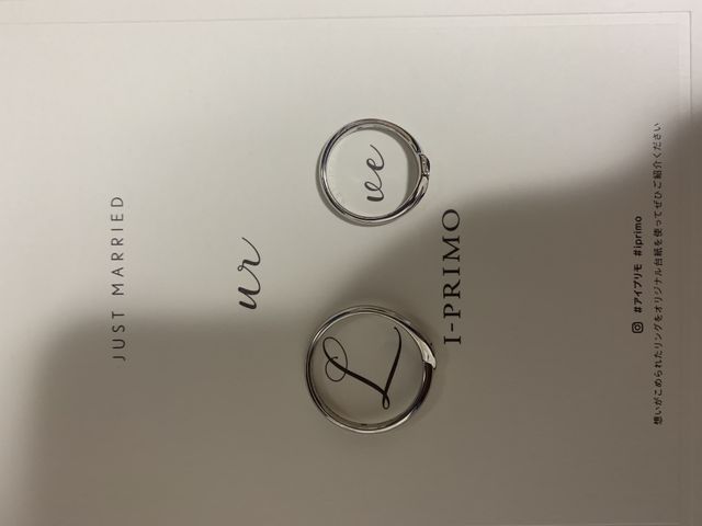 アイプリモ オリジナル台紙での撮影