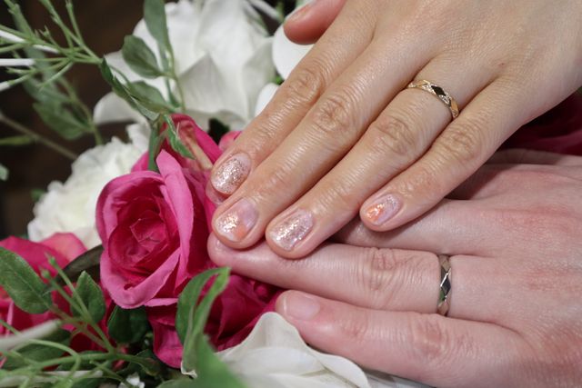 立体的なデザインなのでどの角度から見てもキラキラして可愛い