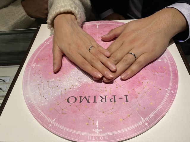 店で撮ってもらいました！