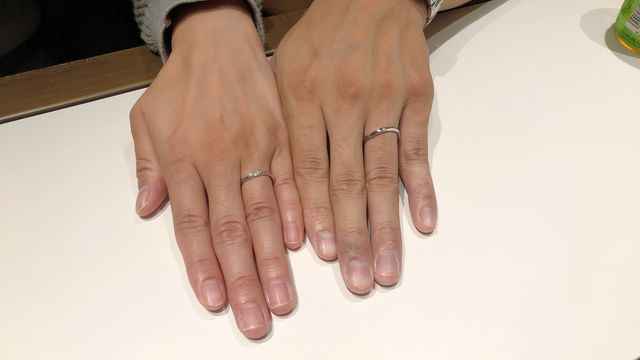 指馴染みがとてもよい。
