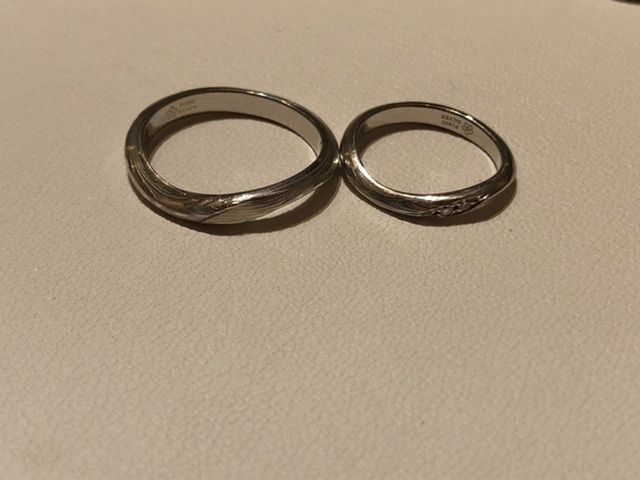 シンプルなデザインの指輪で、1番気に入ったものです。