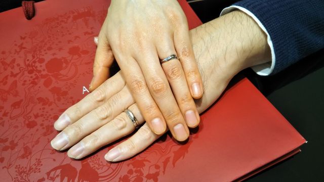 ブルーのリングが良かった!