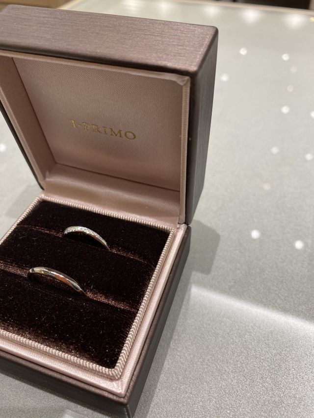 箱も可愛く、素敵な指輪が出来ました。