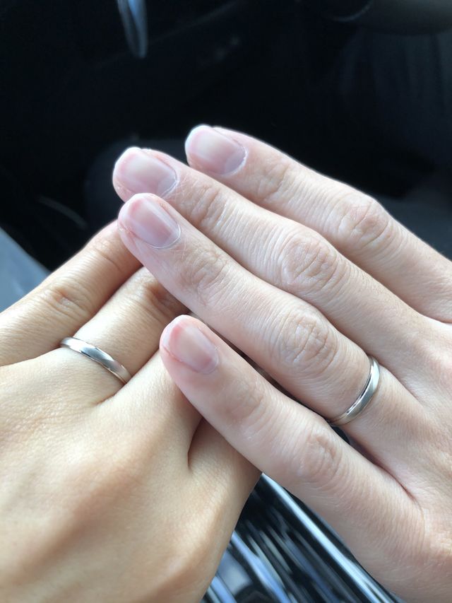 シンプルさが気に入ってます
素敵な指輪です！