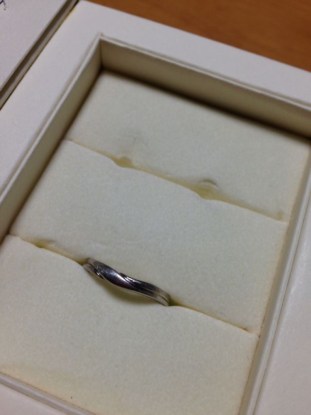 緩やかなＶ字になっています