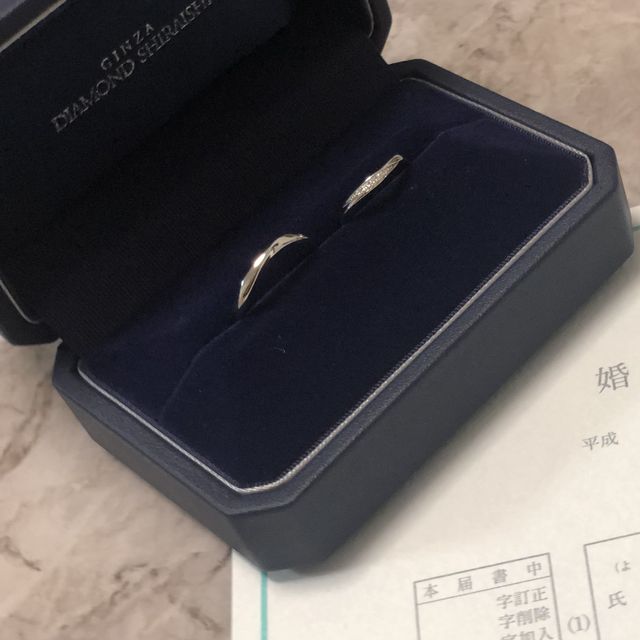 素敵な指輪と出会えました。ありがとうございました。