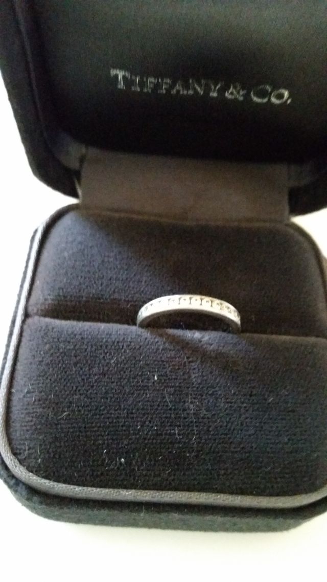 指輪のアップの写真です