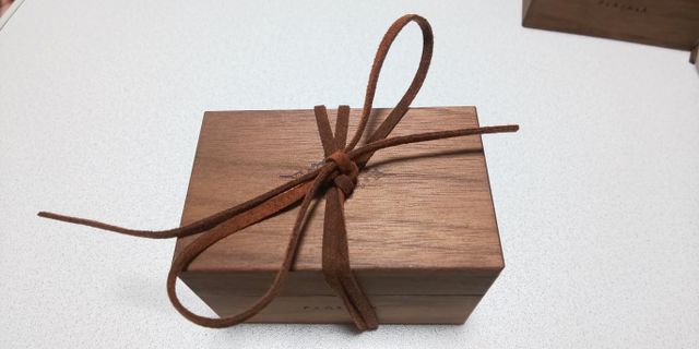 指輪が入っているボックスです。