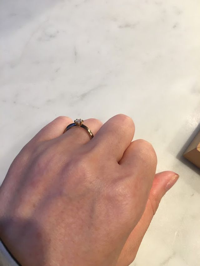 アンティークな質感がかわいい。